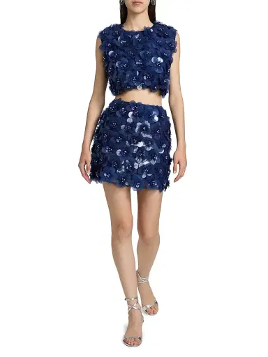 Mariandree Gaitan Women's Identity Melanie Floral Appliqué Top | Thumbnail 2 Mariandree Gaitan Women's Identity Melanie Floral Appliqué Top | Thumbnail 2