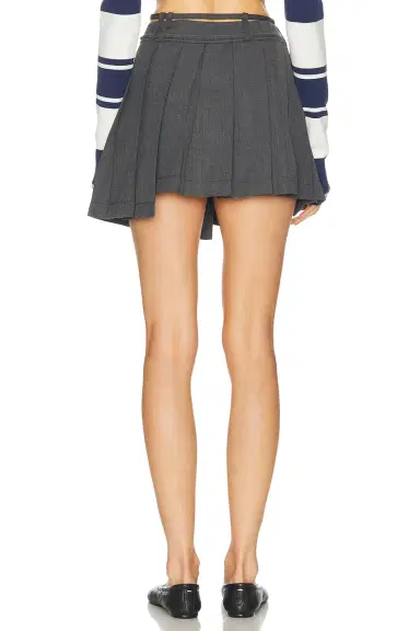 Acne Studios Ipleat Commercial Suiting Skirt | Thumbnail 4 Acne Studios Ipleat Commercial Suiting Skirt | Thumbnail 4