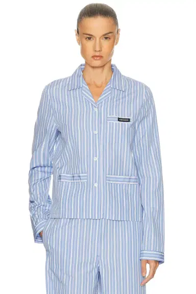 Miu Miu Button Up Top | Thumbnail 1 Miu Miu Button Up Top | Thumbnail 1