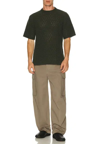 Bottega Veneta Cotton Crochet Knit Tee | Thumbnail 4 Bottega Veneta Cotton Crochet Knit Tee | Thumbnail 4