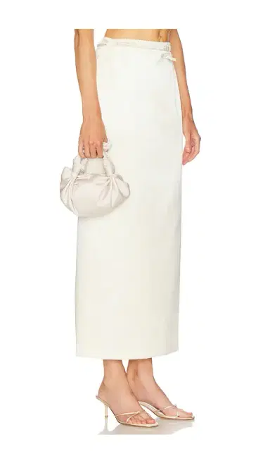 Courtney Zheng Irene Wool Silk Duchesse Midi Skirt | Thumbnail 2 Courtney Zheng Irene Wool Silk Duchesse Midi Skirt | Thumbnail 2