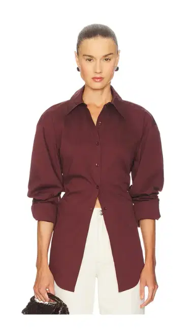 SIMONMILLER Loch Poplin Button Up Shirt | Thumbnail 2 SIMONMILLER Loch Poplin Button Up Shirt | Thumbnail 2