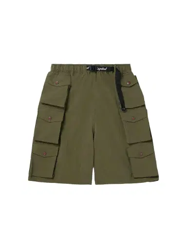 KAPITAL Cotton and Nylon-Blend Ripstop Drawstring Cargo Shorts - Men | Thumbnail 1 KAPITAL Cotton and Nylon-Blend Ripstop Drawstring Cargo Shorts - Men | Thumbnail 1