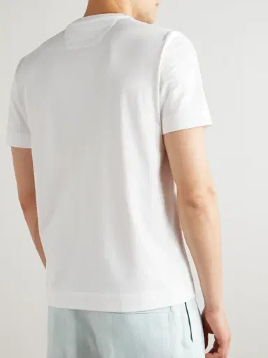Zegna Cotton-Jersey T-Shirt - Men | Thumbnail 3 Zegna Cotton-Jersey T-Shirt - Men | Thumbnail 3
