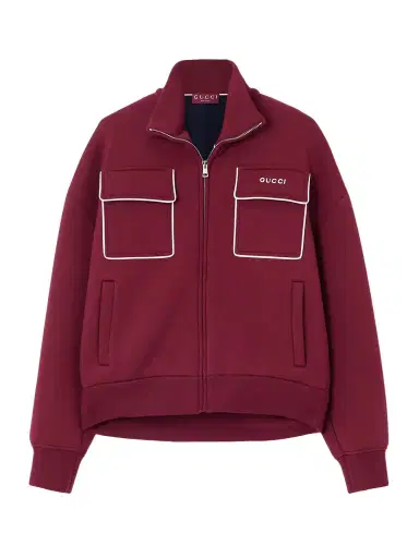 Gucci Padded Jersey Sweatshirt | Thumbnail 1 Gucci Padded Jersey Sweatshirt | Thumbnail 1
