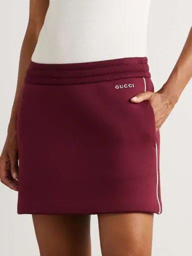 Gucci Jersey Mini Skirt | Thumbnail 3 Gucci Jersey Mini Skirt | Thumbnail 3