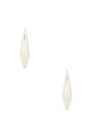 SOPHIE BUHAI Large Pyramid Hoop Earrings | Thumbnail 4 SOPHIE BUHAI Large Pyramid Hoop Earrings | Thumbnail 4