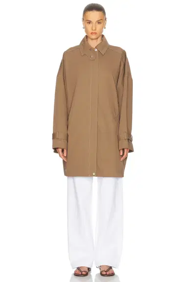 Toteme Oversized Trench Jacket | Thumbnail 2 Toteme Oversized Trench Jacket | Thumbnail 2