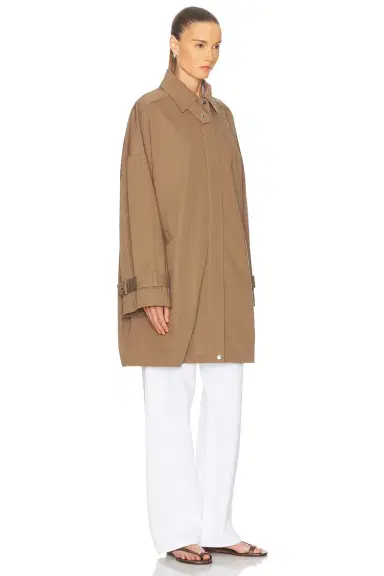 Toteme Oversized Trench Jacket | Thumbnail 3 Toteme Oversized Trench Jacket | Thumbnail 3