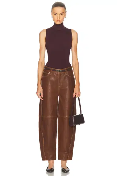 Simkhai Waldon Curved Leg Pant | Thumbnail 5 Simkhai Waldon Curved Leg Pant | Thumbnail 5