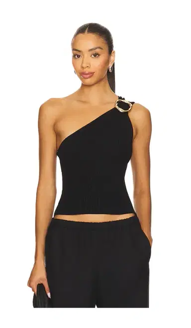 SIMKHAI Fenix One Shoulder Top | Thumbnail 1 SIMKHAI Fenix One Shoulder Top | Thumbnail 1