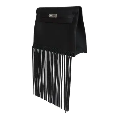 HERMÈS Hermes Kelly Danse Anate Black Swift Palladium Hardware | Thumbnail 3 HERMÈS Hermes Kelly Danse Anate Black Swift Palladium Hardware | Thumbnail 3