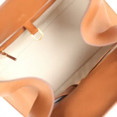 The Row The Row Soft Margaux 15 Cuir Saddle Leather Gold Hardware | Thumbnail 8 The Row The Row Soft Margaux 15 Cuir Saddle Leather Gold Hardware | Thumbnail 8