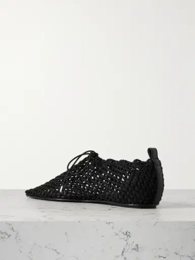 TOTEME Crochet-knit Flats | Thumbnail 3 TOTEME Crochet-knit Flats | Thumbnail 3