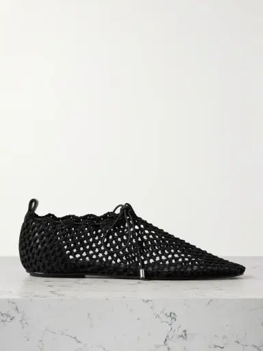 TOTEME Crochet-knit Flats | Thumbnail 1 TOTEME Crochet-knit Flats | Thumbnail 1