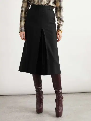 Saint Laurent Cropped Cotton-gabardine Pants | Thumbnail 3 Saint Laurent Cropped Cotton-gabardine Pants | Thumbnail 3