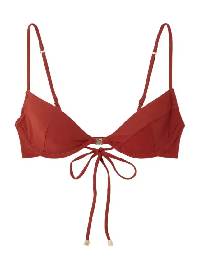 Kiki de Montparnasse Demi Embellished Underwired Bikini Top
