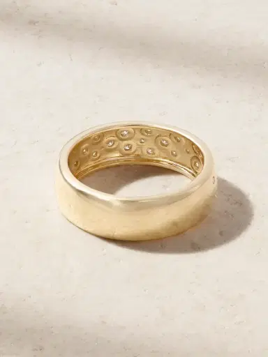 Roxanne First Cigar Constellation 14-karat Gold Diamond Ring | Thumbnail 3 Roxanne First Cigar Constellation 14-karat Gold Diamond Ring | Thumbnail 3
