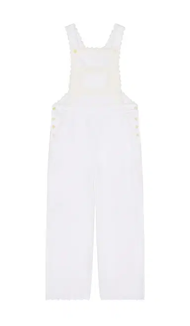 Helsa The Summer Overalls With Vintage Swiss Embroidery | Thumbnail 6 Helsa The Summer Overalls With Vintage Swiss Embroidery | Thumbnail 6