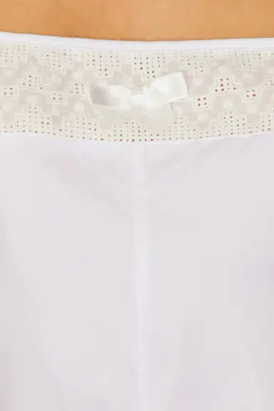 Helsa The Summer Playsuit With Vintage Swiss Embroidery | Thumbnail 5 Helsa The Summer Playsuit With Vintage Swiss Embroidery | Thumbnail 5