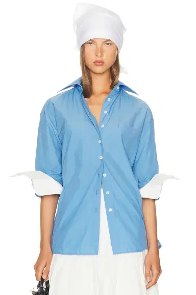 Helsa Classic Oversized Shirt | Thumbnail 3 Helsa Classic Oversized Shirt | Thumbnail 3