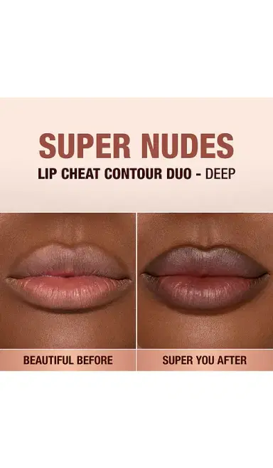 Charlotte Tilbury Supernudes Lip Cheat Long-Lasting Waterproof Lip Liner Duo | Thumbnail 2 Charlotte Tilbury Supernudes Lip Cheat Long-Lasting Waterproof Lip Liner Duo | Thumbnail 2
