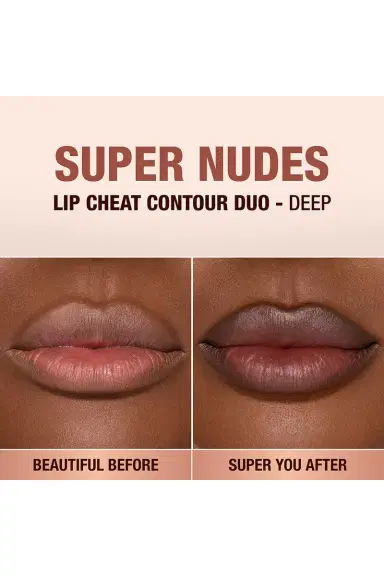 Charlotte Tilbury Supernudes Lip Cheat Long-Lasting Waterproof Lip Liner Duo | Thumbnail 4 Charlotte Tilbury Supernudes Lip Cheat Long-Lasting Waterproof Lip Liner Duo | Thumbnail 4