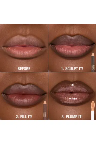 Charlotte Tilbury Supernudes Lip Cheat Long-Lasting Waterproof Lip Liner Duo | Thumbnail 6 Charlotte Tilbury Supernudes Lip Cheat Long-Lasting Waterproof Lip Liner Duo | Thumbnail 6