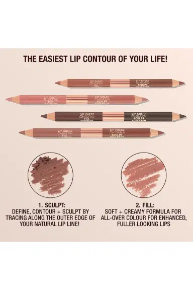 Charlotte Tilbury Supernudes Lip Cheat Long-Lasting Waterproof Lip Liner Duo | Thumbnail 8 Charlotte Tilbury Supernudes Lip Cheat Long-Lasting Waterproof Lip Liner Duo | Thumbnail 8