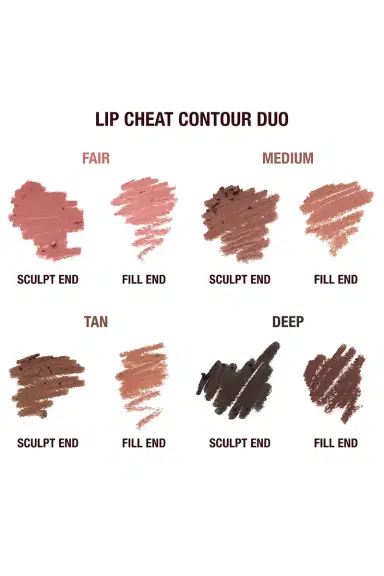 Charlotte Tilbury Supernudes Lip Cheat Long-Lasting Waterproof Lip Liner Duo | Thumbnail 9 Charlotte Tilbury Supernudes Lip Cheat Long-Lasting Waterproof Lip Liner Duo | Thumbnail 9