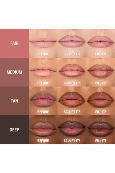 Charlotte Tilbury Supernudes Lip Cheat Long-Lasting Waterproof Lip Liner Duo | Thumbnail 10 Charlotte Tilbury Supernudes Lip Cheat Long-Lasting Waterproof Lip Liner Duo | Thumbnail 10