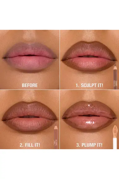 Charlotte Tilbury Supernudes Lip Cheat Long-Lasting Waterproof Lip Liner Duo | Thumbnail 6 Charlotte Tilbury Supernudes Lip Cheat Long-Lasting Waterproof Lip Liner Duo | Thumbnail 6