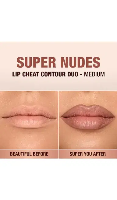 Charlotte Tilbury Supernudes Lip Cheat Long-Lasting Waterproof Lip Liner Duo | Thumbnail 2 Charlotte Tilbury Supernudes Lip Cheat Long-Lasting Waterproof Lip Liner Duo | Thumbnail 2