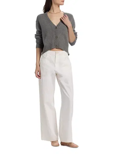 The Elder Statesman Women's Boxy Cashmere Cardigan | Thumbnail 2 The Elder Statesman Women's Boxy Cashmere Cardigan | Thumbnail 2
