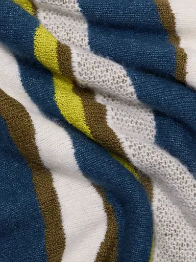 The Elder Statesman Women's Nora Shore Striped Cotton Tunic - Shore Multi | Thumbnail 7 The Elder Statesman Women's Nora Shore Striped Cotton Tunic - Shore Multi | Thumbnail 7