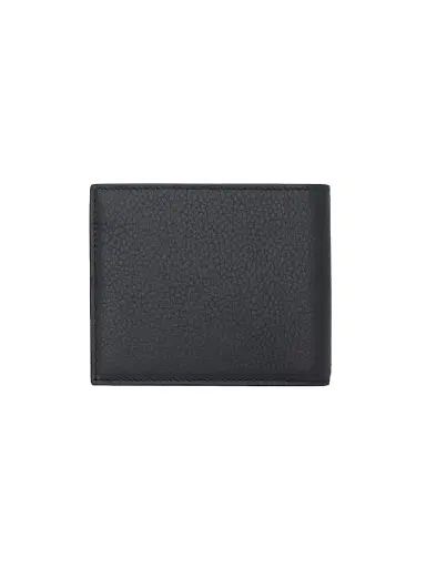 Saint Laurent Men's Tiny Cassandre East-West Wallet in Grained Leather | Thumbnail 3 Saint Laurent Men's Tiny Cassandre East-West Wallet in Grained Leather | Thumbnail 3