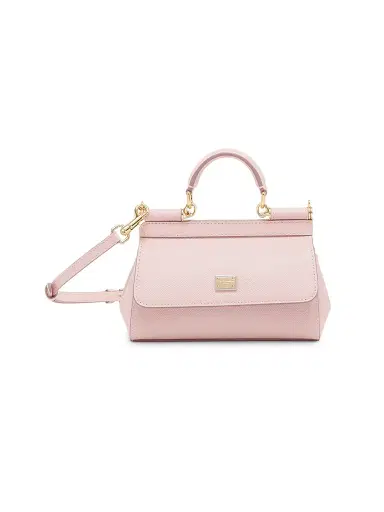 Dolce & Gabbana Women's Sicily Mini Leather Top Handle Bag | Thumbnail 1 Dolce & Gabbana Women's Sicily Mini Leather Top Handle Bag | Thumbnail 1