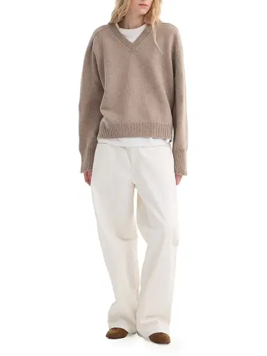 RÓHE Women's Sleeve Wrap Wool-Cashmere Sweater | Thumbnail 2 RÓHE Women's Sleeve Wrap Wool-Cashmere Sweater | Thumbnail 2