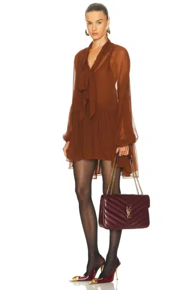 Saint Laurent Large Loulou Chain Bag | Thumbnail 2 Saint Laurent Large Loulou Chain Bag | Thumbnail 2