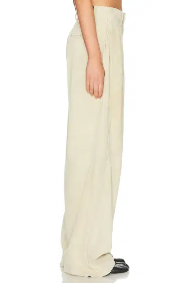 R13 Pleated Wide Leg Leather Pant | Thumbnail 3 R13 Pleated Wide Leg Leather Pant | Thumbnail 3