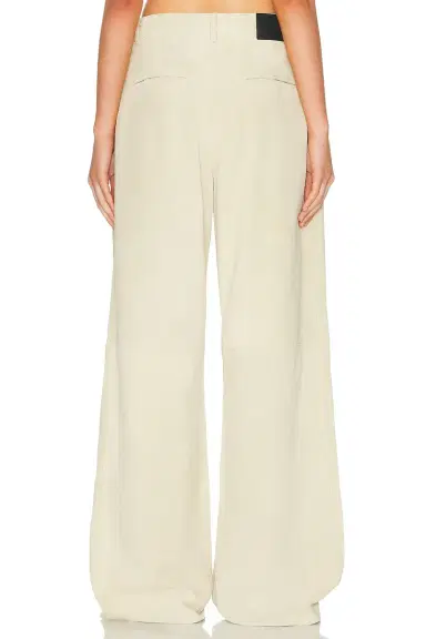 R13 Pleated Wide Leg Leather Pant | Thumbnail 4 R13 Pleated Wide Leg Leather Pant | Thumbnail 4