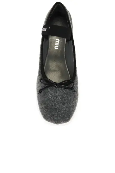 Miu Miu Ballerina Flat | Thumbnail 4 Miu Miu Ballerina Flat | Thumbnail 4
