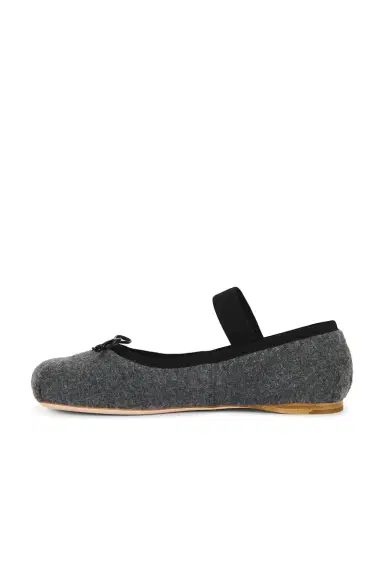 Miu Miu Ballerina Flat | Thumbnail 5 Miu Miu Ballerina Flat | Thumbnail 5