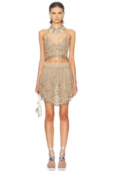 Rabanne Crochet Skirt | Thumbnail 5 Rabanne Crochet Skirt | Thumbnail 5