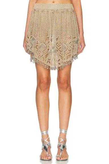 Rabanne Crochet Skirt | Thumbnail 1 Rabanne Crochet Skirt | Thumbnail 1