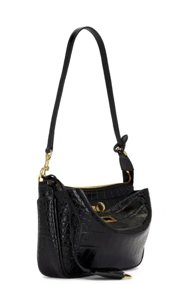 Balenciaga Rodeo Sling Embossed Croc Pochette Bag | Thumbnail 4 Balenciaga Rodeo Sling Embossed Croc Pochette Bag | Thumbnail 4