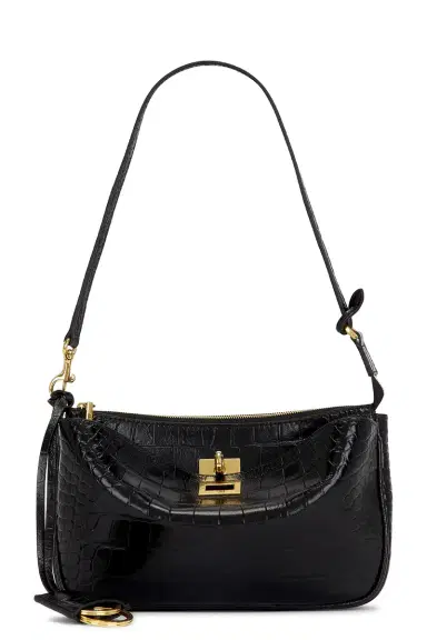 Balenciaga Rodeo Sling Embossed Croc Pochette Bag | Thumbnail 1 Balenciaga Rodeo Sling Embossed Croc Pochette Bag | Thumbnail 1