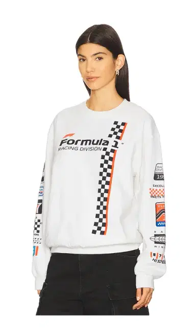 Junk Food F1 Racing Stripe Sweatshirt | Thumbnail 2 Junk Food F1 Racing Stripe Sweatshirt | Thumbnail 2
