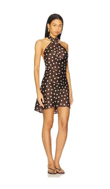 Show Me Your Mumu Jasmine Tie Mini Dress | Thumbnail 2 Show Me Your Mumu Jasmine Tie Mini Dress | Thumbnail 2