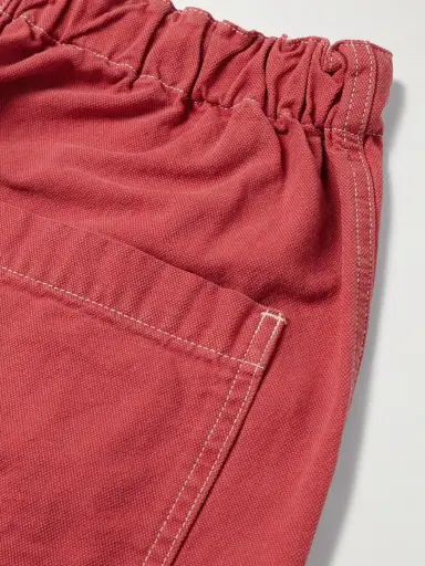 KAPITAL Easy Straight-Leg Cotton-Twill Drawstring Shorts - Men | Thumbnail 5 KAPITAL Easy Straight-Leg Cotton-Twill Drawstring Shorts - Men | Thumbnail 5